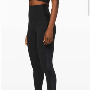 Lululemon Align Super High Rise 28” Velvet Leggings
